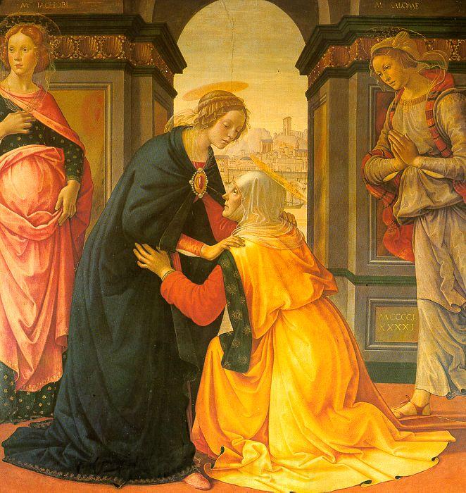 Domenico Ghirlandaio Visitation 8